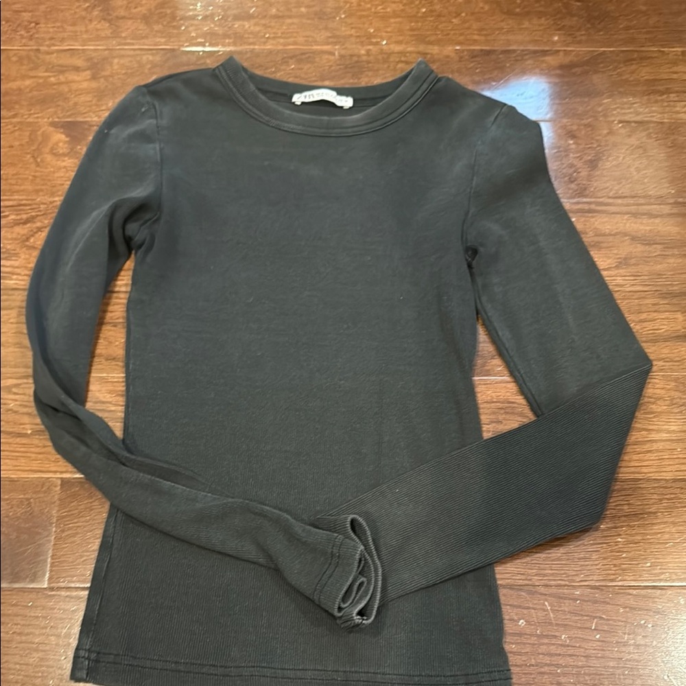 Black Long Sleeve Top